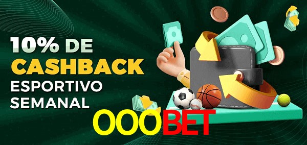 10% de bônus de cashback na OOOBET